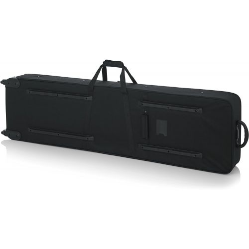  Gator Cases Lightweight Rolling Keyboard Case for Slim Extra Long 88 Note Keyboards and Electric Pianos (GK-88 SLXL)