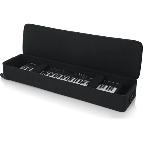  Gator Cases Lightweight Rolling Keyboard Case for Slim Extra Long 88 Note Keyboards and Electric Pianos (GK-88 SLXL)