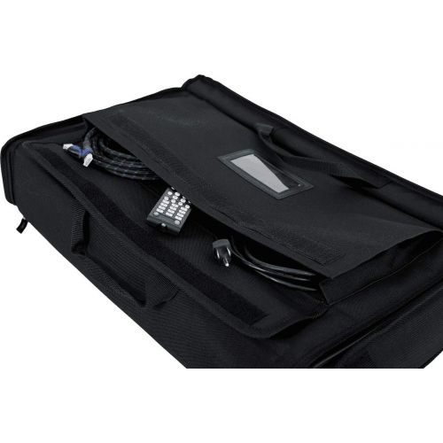  Gator Cases Padded Nylon Carry Tote Bag for Transporting LCD Screens, Monitors and TVs Between 19 - 24; (G-LCD-TOTE-SM)