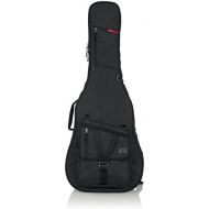 Gator Cases Transit Series Acoustic Guitar Gig Bag; Charcoal Black Exterior (GT-ACOUSTIC-BLK)