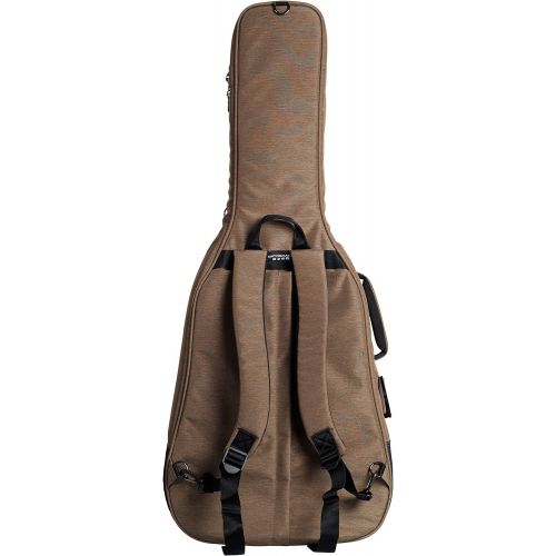  Gator Cases Transit Series Acoustic Guitar Gig Bag; Tan Exterior (GT-ACOUSTIC-TAN)