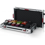 Gator Cases G-TOUR Series Gutiar Pedal board with ATA Road Case, Wheels and Pull Handle; Large: 24 x 11 (G-TOUR PEDALBOARD-LGW)