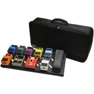 Gator Cases Aluminum Guitar Pedal Board with Carry Bag; Large: 23.75 x 10.66 Stealth Black (GPB-BAK-1)