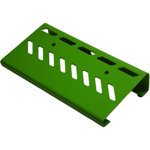  Gator Cases Aluminum Guitar Pedal Board with Carry Bag; Small: 15.75 x 7 Green (GPB-LAK-GR)