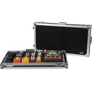 Gator Cases G-TOUR Series Guitar Pedal board with ATA Road Case, Wheels and Pull Handle; Extra Large: 32 x 17 (G-TOUR PEDALBOARD-XLGW)