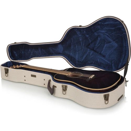  [아마존베스트]Gator Cases Journeyman Series Deluxe Wood Case for Acoustic Guitars (GW-JM-DREAD)