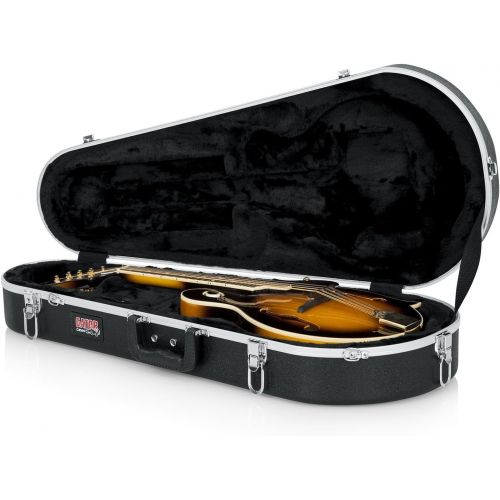  [아마존베스트]Gator Cases Deluxe ABS Molded Case for Mandolins; Fits Both A and F Style Mandolins (GC-MANDOLIN)