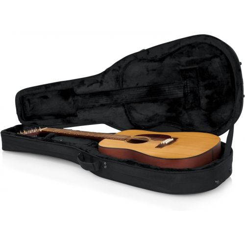  [아마존베스트]Gator Cases Lightweight Polyfoam Guitar Case For Dreadnaught Style Acoustic Guitars; (GL-DREAD-12)