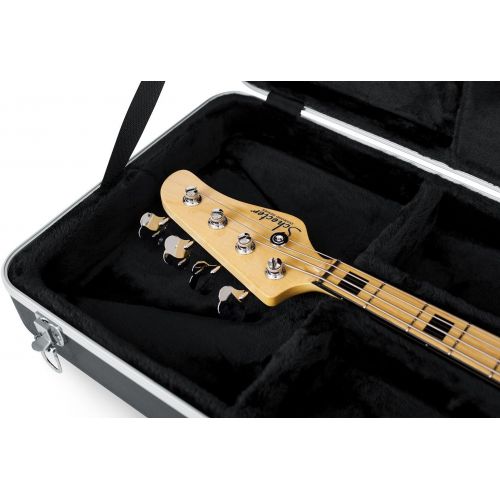  [아마존베스트]Gator Cases Deluxe ABS Molded Case for Bass Guitars; Fits Precision and Jazz Style Bass Guitars (GC-BASS)