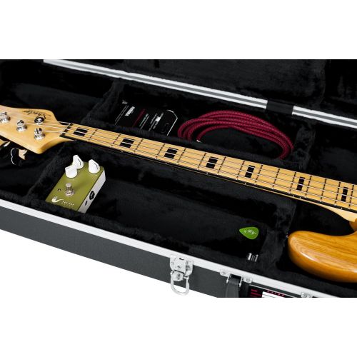 [아마존베스트]Gator Cases Deluxe ABS Molded Case for Bass Guitars; Fits Precision and Jazz Style Bass Guitars (GC-BASS)