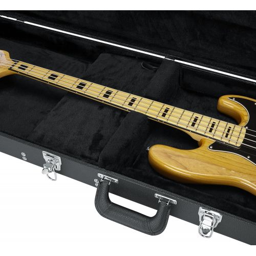  [아마존베스트]Gator Cases Deluxe Wood Case for Bass Guitars (GW-BASS)