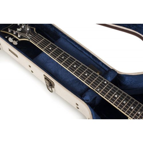  [아마존베스트]Gator Cases Journeyman Series Deluxe Wood Case for Semi-Hollow Guitars; Fits Gibson 335 (GW-JM-335)