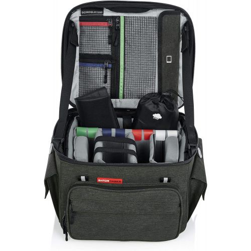  Gator Cases Creative Pro Bag for DSLR Camera Systems with Adjustable Shoulder Strap (GCPRDSLR11)