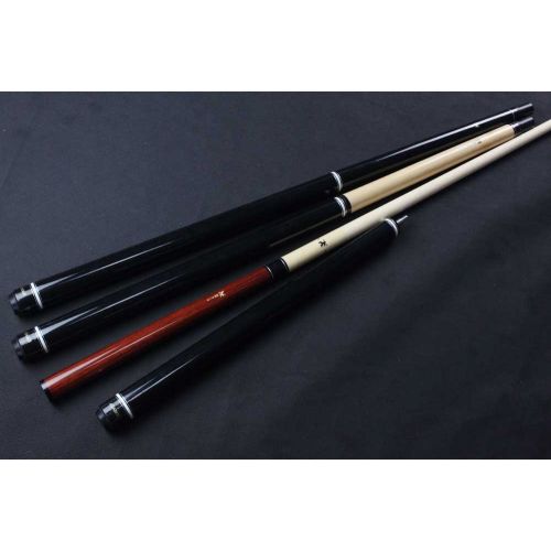  Brand New - Champion Silver Maple Pool Cue Stick(20oz)+ Gator Nemesis Jump and Break Cue (20oz)+black 2x2 Case + Billiards Glove + Aim Trainer