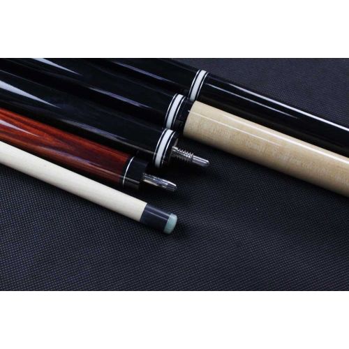  Brand New - Champion Silver Maple Pool Cue Stick(20oz)+ Gator Nemesis Jump and Break Cue (20oz)+black 2x2 Case + Billiards Glove + Aim Trainer