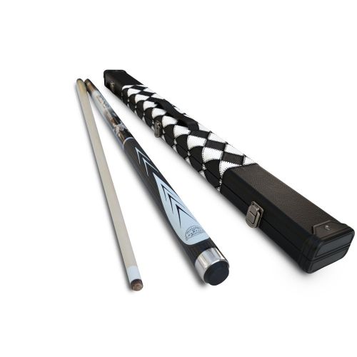  Gator Champion Sport Spider Cue Stick(19-21 Oz),Leather Black and White Case, Aim Trainer, Billiard Glove, Original Price:$238,model No:SPRW, 38X10 Joint