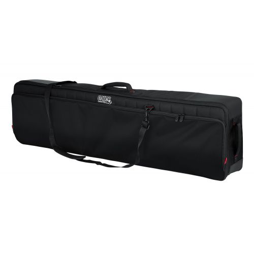  Gator Cases Pro-Go Ultimate Keyboard Gig Bag with Removable Backpack Straps; Fits Slim 76-Note Keyboards (G-PG-76SLIM)