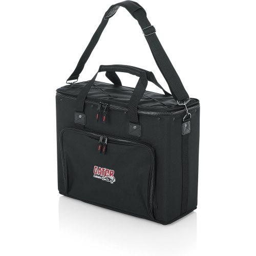  Gator Cases Portable 4U Rack Bag with 14 Rackable Depth; (GRB-4U)