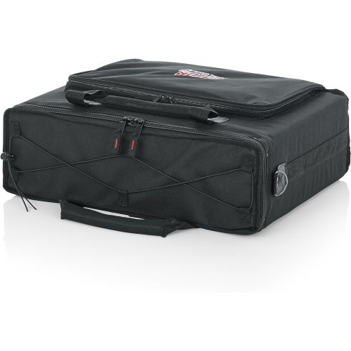  Gator Cases Portable 4U Rack Bag with 14 Rackable Depth; (GRB-4U)