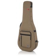 Gator Cases Transit Series Lightweight Polyfoam Dreadnaught Style Acoustic Guitar Case GTR-DREAD12-TAN