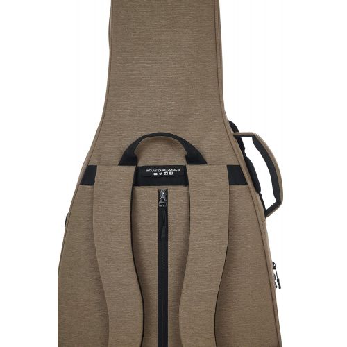  Gator Cases Transit Series Lightweight Polyfoam Dreadnaught Style Acoustic Guitar Case GTR-DREAD12-TAN