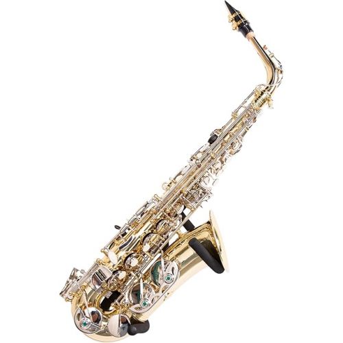  Gator Frameworks Wall Hanger for Alto / Tenor Saxophone; (GFW-SAXHNGR-BLK)