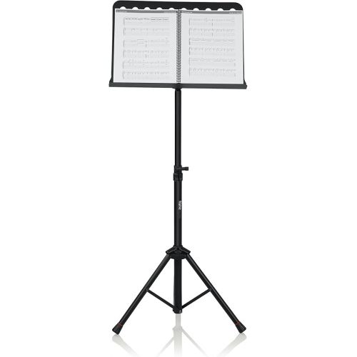  Gator Frameworks Lightweight Sheet Music Stand (GFW-MUS-0500),Red