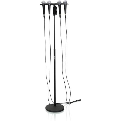 Gator Frameworks Multi Holder Stand Attachment Holdsup to (4) Microphones Wired or Wireless (GFW-MIC-4TRAY)