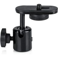 Gator Frameworks Camera Mount Mic Stand Adapter with Ball-and-Socket Head (GFW-MIC-CAMERA-MT)