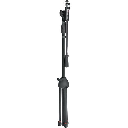  Gator Frameworks Tripod Mic Stand with Soft Grip Twist Clutch, Boom Arm, and Both 3/8