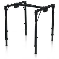 Gator Frameworks Adjustable T-Stand Folding Workstation or Keyboard Stand; Weight Capacity of 250lbs; (GFW-UTL-WS250)