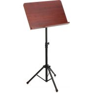 Gator Frameworks GFW-MUS-4000 Wooden Conductor Music Stand with Tripod Base