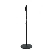 Gator Frameworks Microphone Stand with 12 Weighted Base and Deluxe Soft Grip Squeeze Height Adjustment (GFW-MIC-1201)