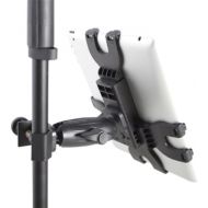 Gator Frameworks Adjustable Clamping Tablet Mount; Attach to Most Standard Mic Stands (GFW-UTL-TBLTCLMP)