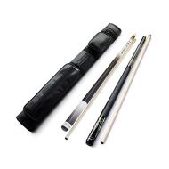 Gator by Champion Sport Co Champion Gator Zeus Billiard Maple Pool Cue Stick(19-21oz) + 2x2 Black Leather Case + Billiard Glove + Champion St 12.5 or 13mm Break Cue + Aim Trainer