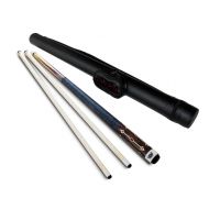 Gator by Champion Sport Co Champion Gn 2 Shaft Cue Stick with 516x18 Joint (18-21 Oz), Black Pool Case, Billiard Glove