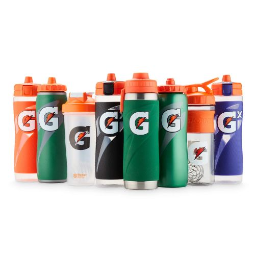  Gatorade 26oz Stainless Steel Bottle, One Size, Green