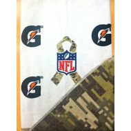 Gatorade NFL Salute to The Troops Camouflage Bench Towel