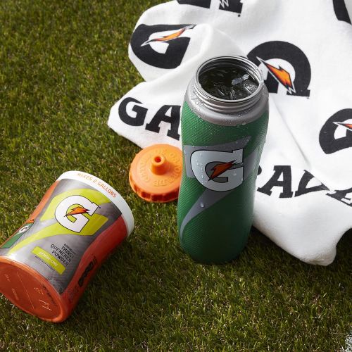  Gatorade 32oz Gator-skin Bottle, Green, One Size