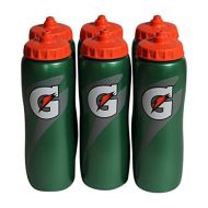 Gatorade 32 Oz Squeeze Water Sports Bottle - Value Pack of 6 - New Easy Grip Design for 2014