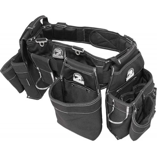  Gatorback B145 Carpenters Triple Combo wPro-Comfort Back Support Belt. Heavy Duty Work Belt (Medium 31-35)