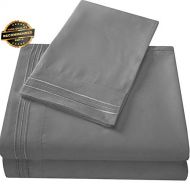 Gatton Premium New Bedding Soft Microfiber Deep Pocket Comfort Fitted Sheet Set Queen 4pcs | Collection SHEESRONG-200113744
