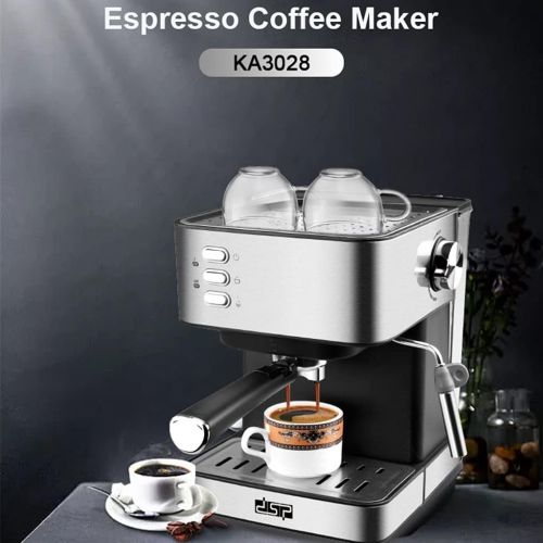  Gazechimp Espresso Machine, 15 Bar Espresso Maker Milk Frother, Professional Espresso Coffee Machine for Cappuccino and Latte