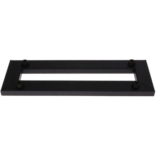  gazechimp 40x13cm Alloy Pedal Board For Guitar Effect Pedal Maintenance Settling Parts