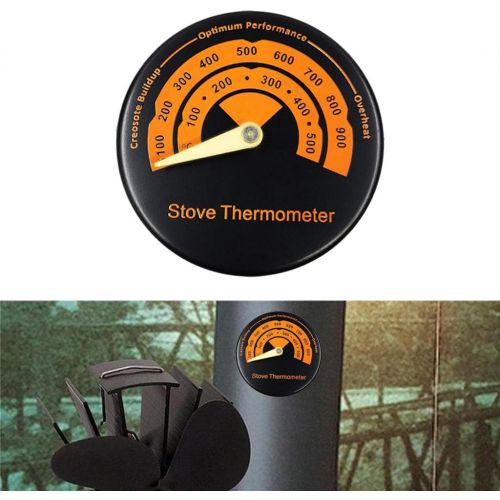  Gazechimp Magnetic Stove Thermometer Log Wood Burner Top Thermometer Fireplace Temperature