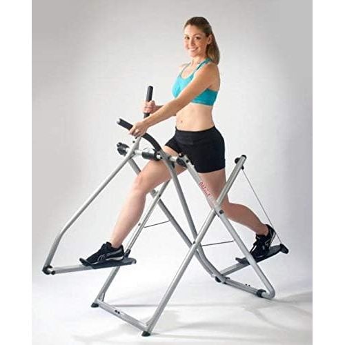  Gazelle GEDGECAT Edge Glider Home Fitness Low Impact Exercise Equipment Machine with Workout DVD for Home Use and Training