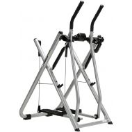 Gazelle Supreme Glider Cardio Home Fitness Training Exercise Machine with Hydraulic Resistance w/Grip Pulse Technology Water Bottle Holder & 3 DVDs