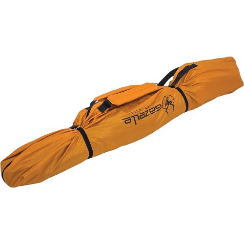  Gazelle Tents 22272 T4 Pop-Up Portable Camping Hub Tent, Easy Instant Set Up in 90 Seconds, 4 Person, Orange