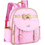 [아마존베스트]Gazigo Children Princess Waterproof PU Backpack for Elementary School Girls