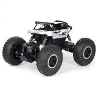 Gbell 1:18 RC Off-Road Vehicle High Speed Monster Truck Car,P810 2.4Ghz 4WD Pickup Car Buggy Kit Toy Birthday Gifts for Boys 6-15 Years Old (Silver)